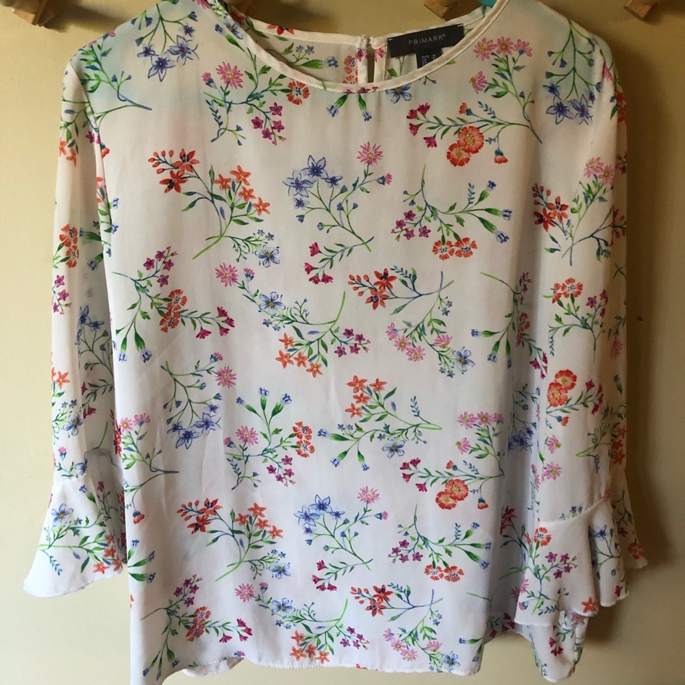 Primark floral blouse